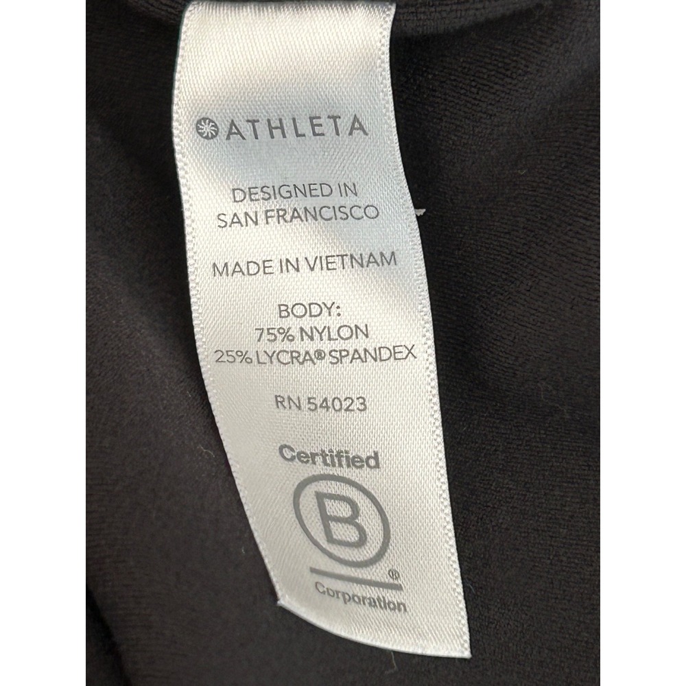 Athleta Inclination Moto Tight Black Yoga Leggings XL - Picture 6 of 7